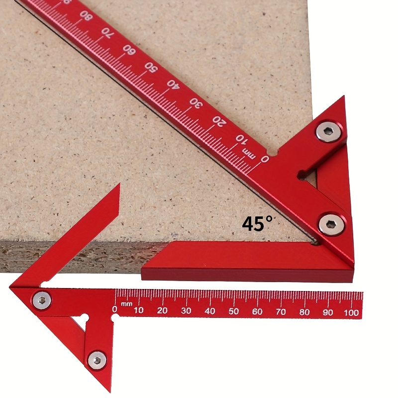 Woodworking Groove - Régua de Marcação de Ângulos de
