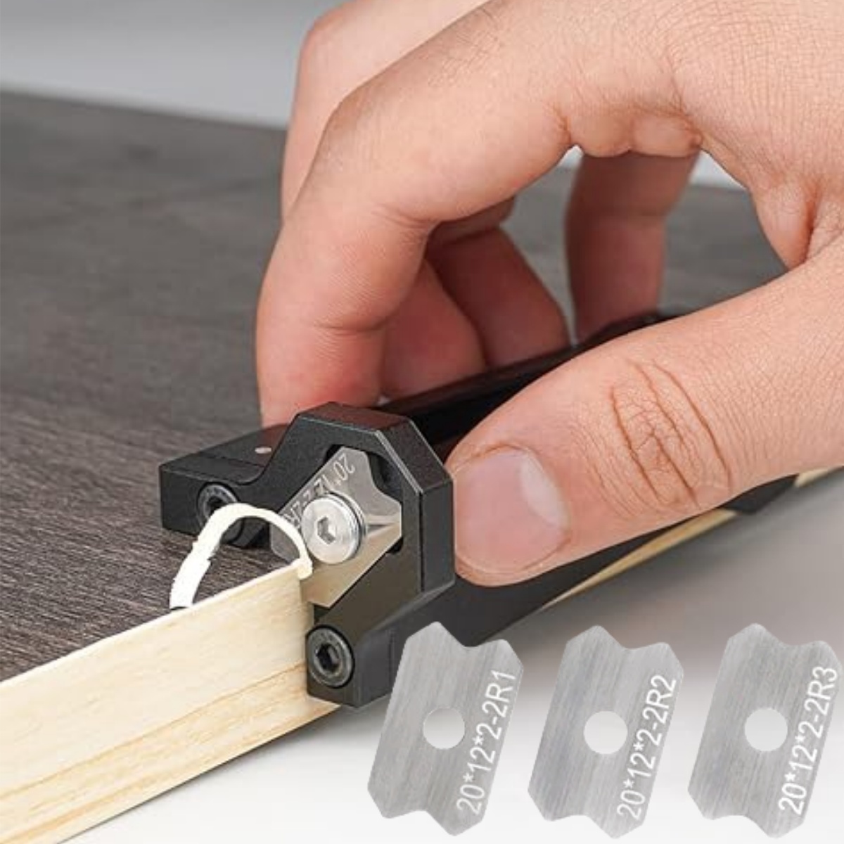 Woodworking Groove - Ferramenta Manual para Acabamento de Bordas