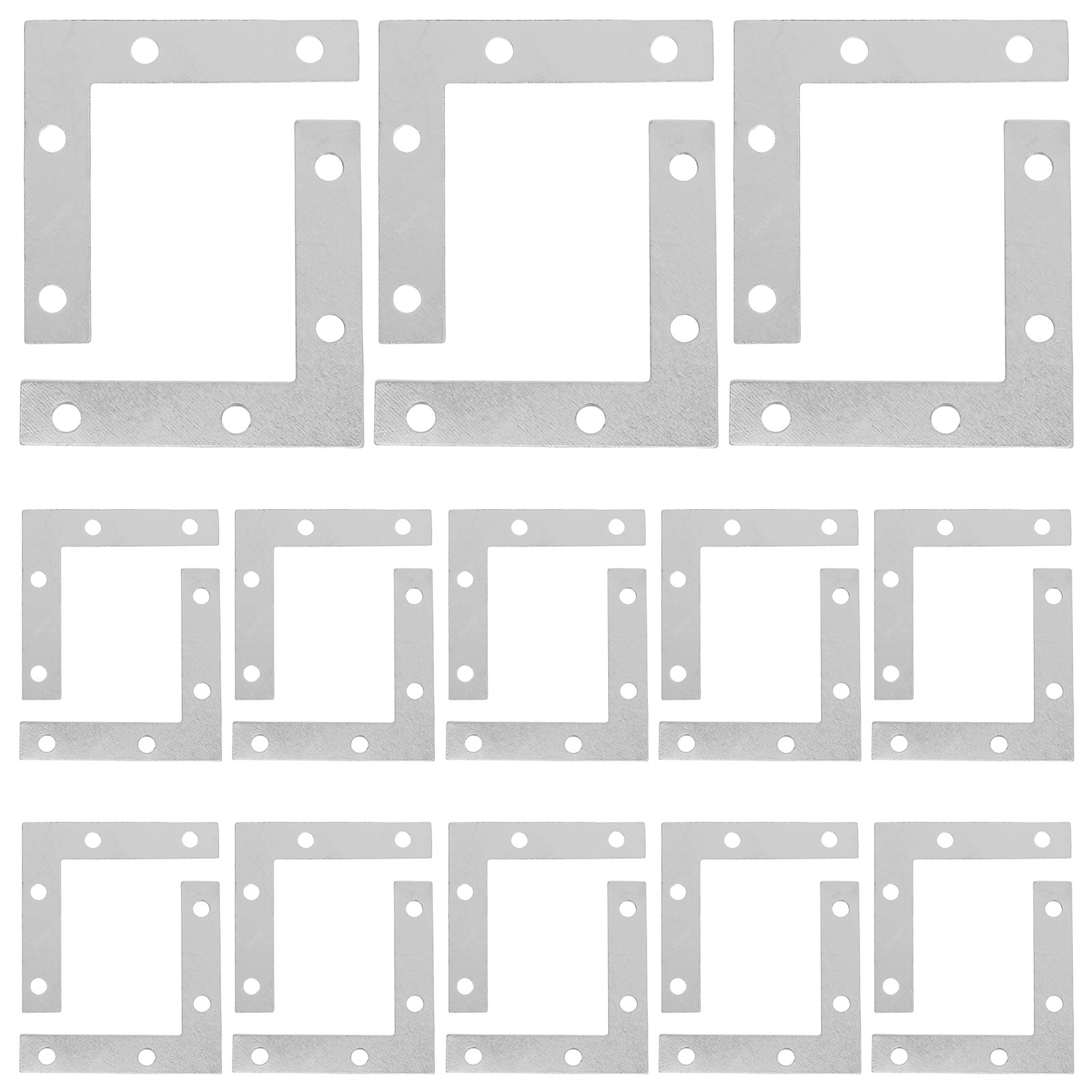 Woodworking X Brace - 50 Peças de Cantoneiras Reforçadas para