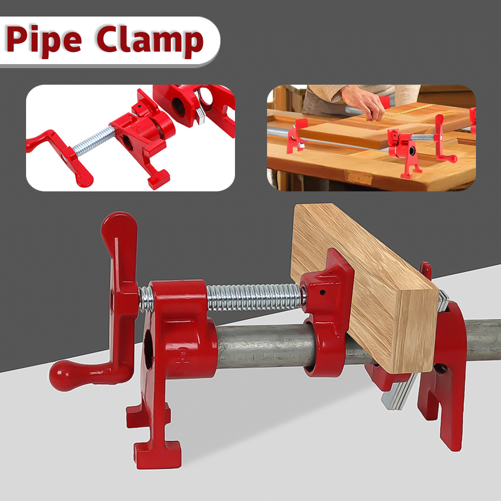 Woodworking Groove - Braçadeira de tubo resistente de 1/2