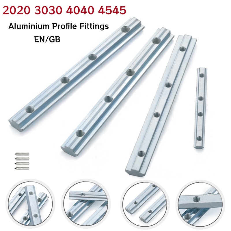 Woodworking Joint - Conector Interno Reto para Perfis de