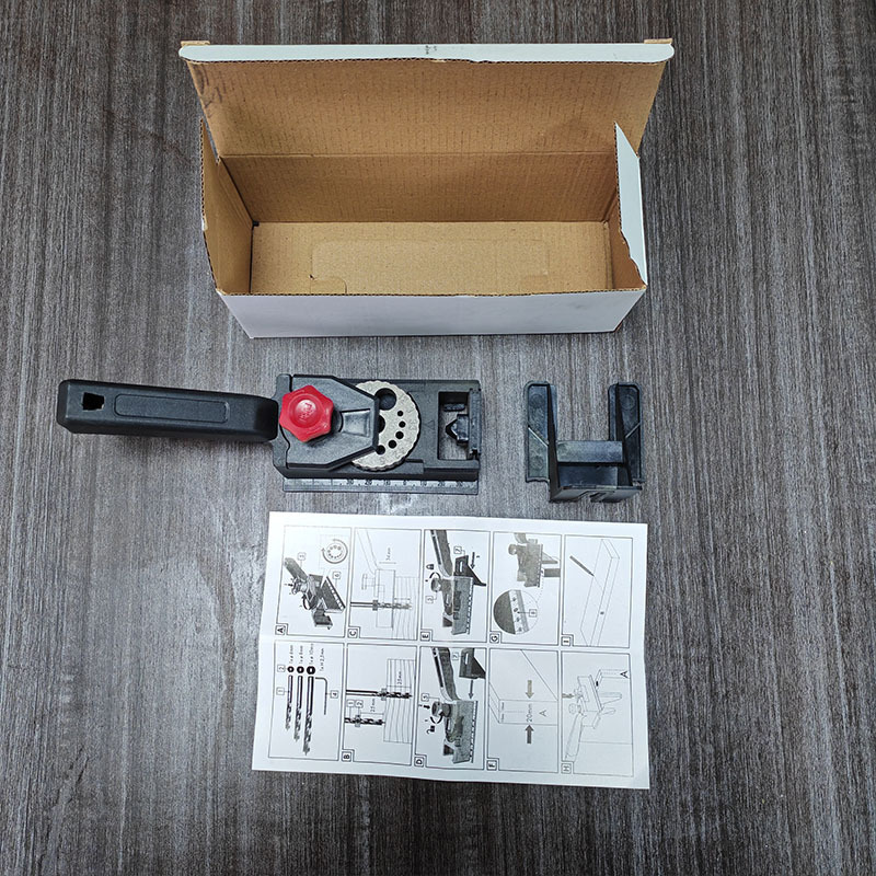 Woodworking Workshop Design - Guia Ajustável para Furadeira de Madeira
