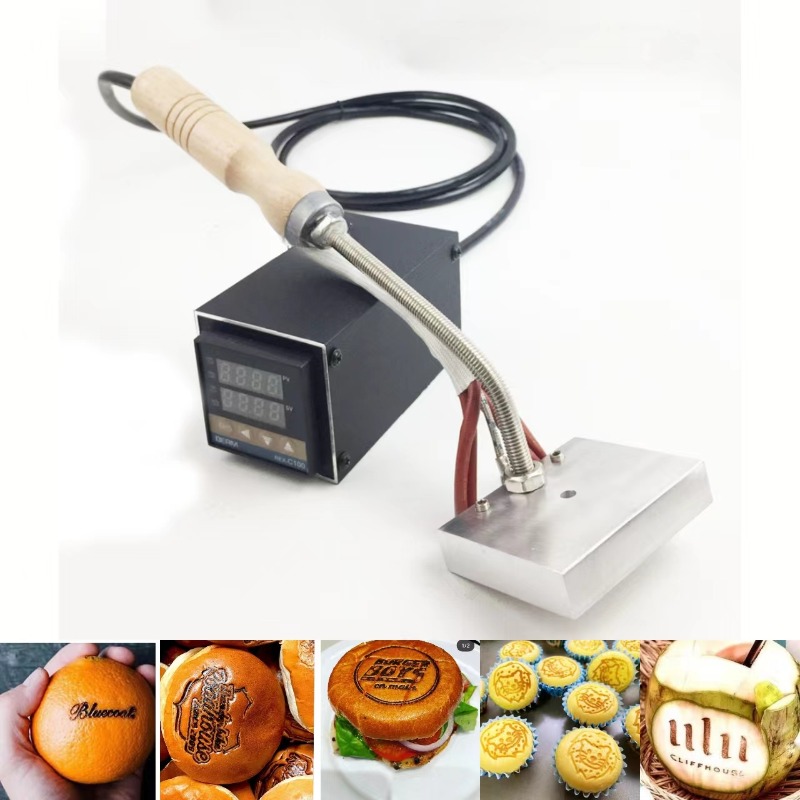 Woodworking Logos - 500w 220v/110v máquina de carimbo quente