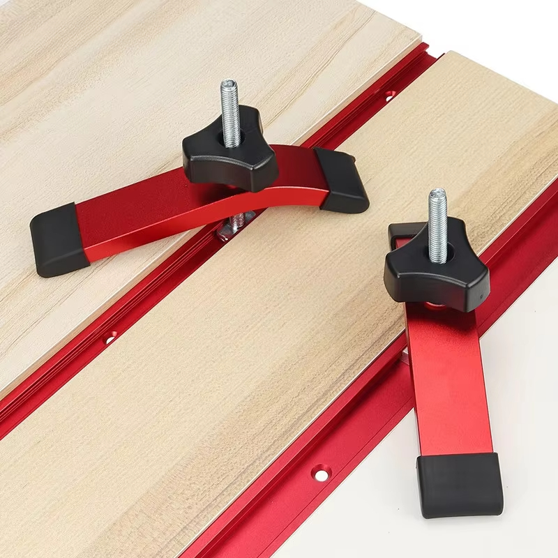 Woodworking Groove - 1/2 Peças Grampo de Fixação de