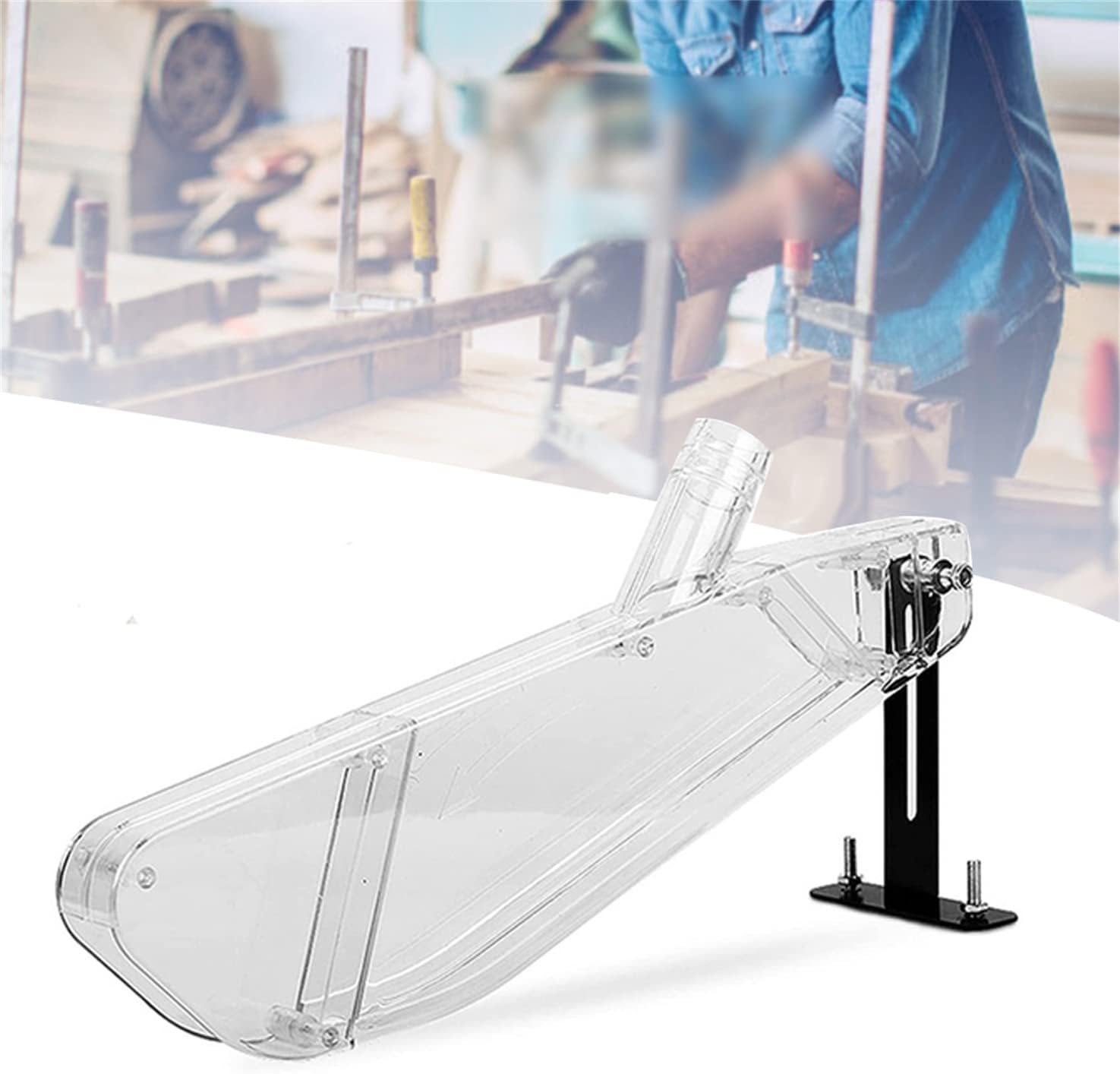Woodworking Essentials - Capa Protetora Transparente para Serra de