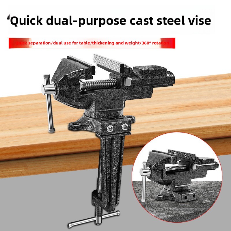 Morsa de Bancada de Aço Fundid - Woodworking Quick Release Vise avaliação e preço
