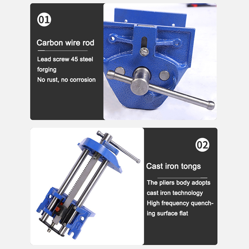 Morsa para Trabalhos em Madeir - Woodworking Quick Release Vise avaliação e preço