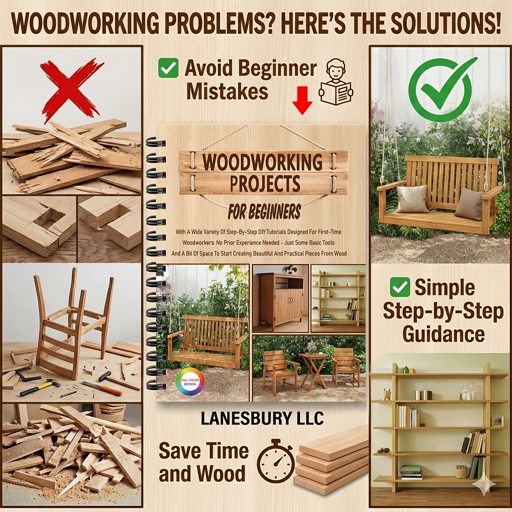 Livro de projetos de marcenari - Woodworking Ebook avaliação e preço