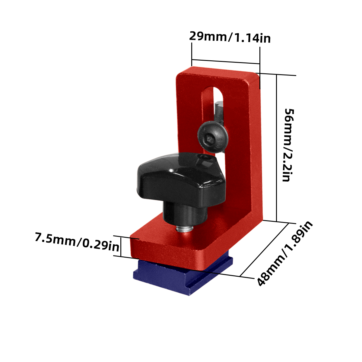 2 Peças de Suportes Deslizante - Woodworking Groove avaliação e preço