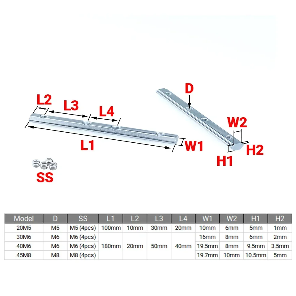 4 pces v-slot t-slot marceneir - Woodworking Joint avaliação e preço