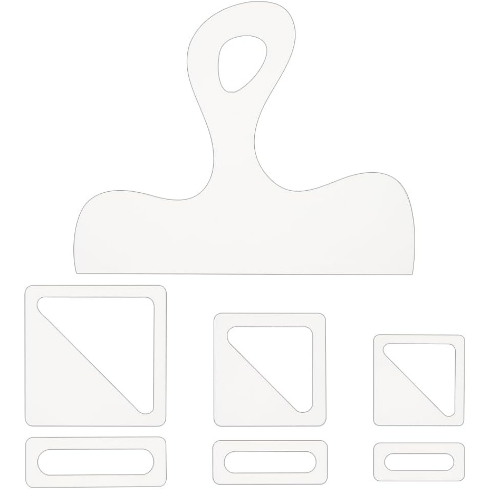 7 pçs modelo de charcutaria al - Woodworking Groove avaliação e preço