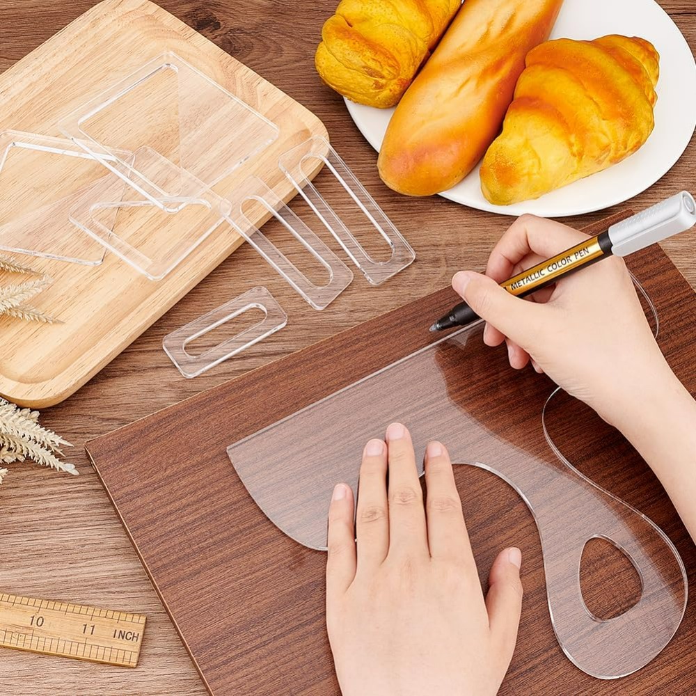 7 pçs modelo de charcutaria al - Woodworking Groove avaliação e preço