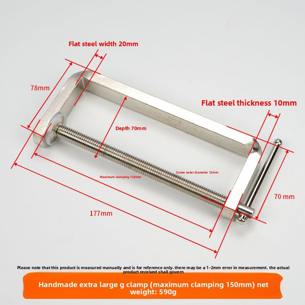 Grampo G de Alta Resistência F - Woodworking Workshop Design avaliação e preço
