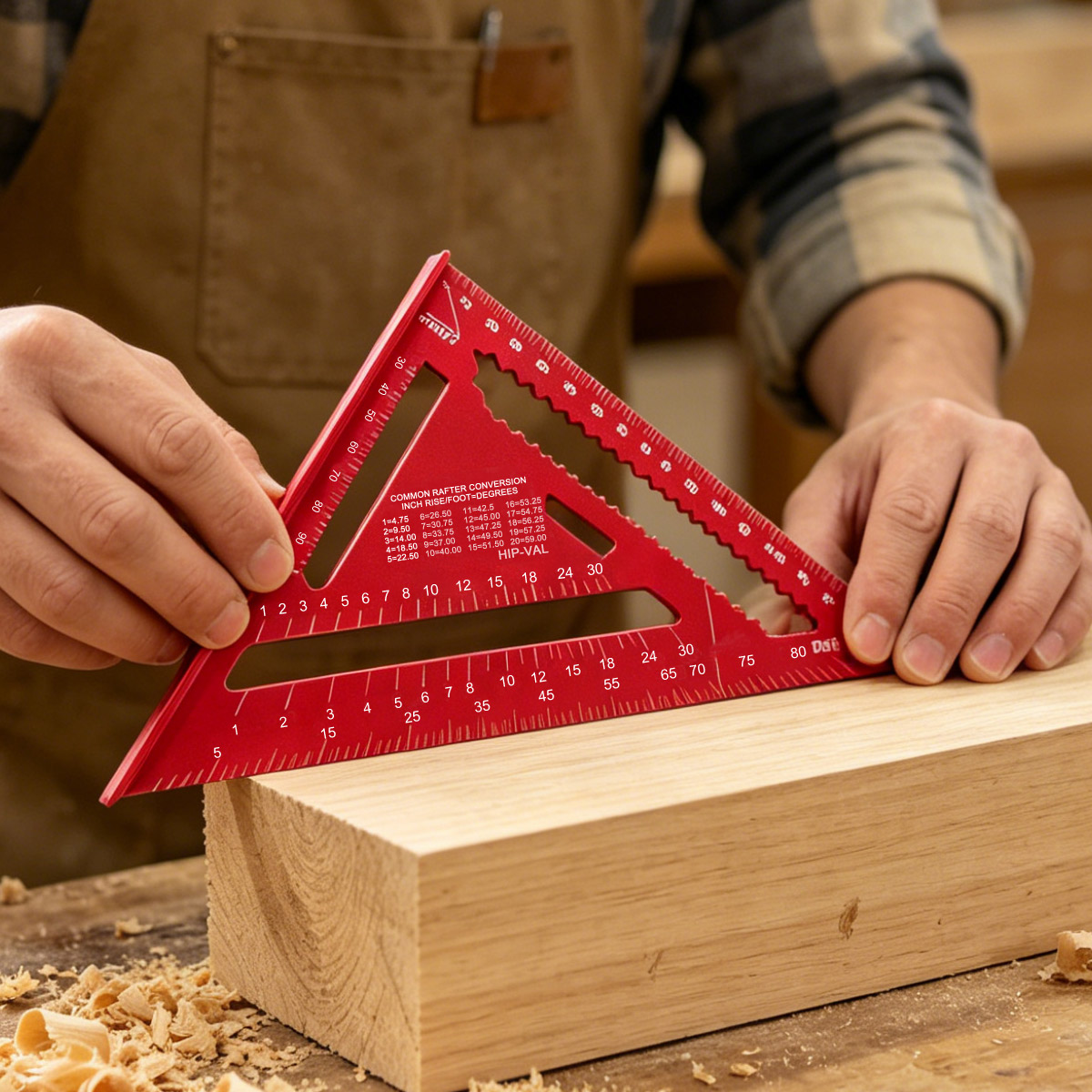 Régua Triangular de Alta Preci - Woodworking Groove avaliação e preço