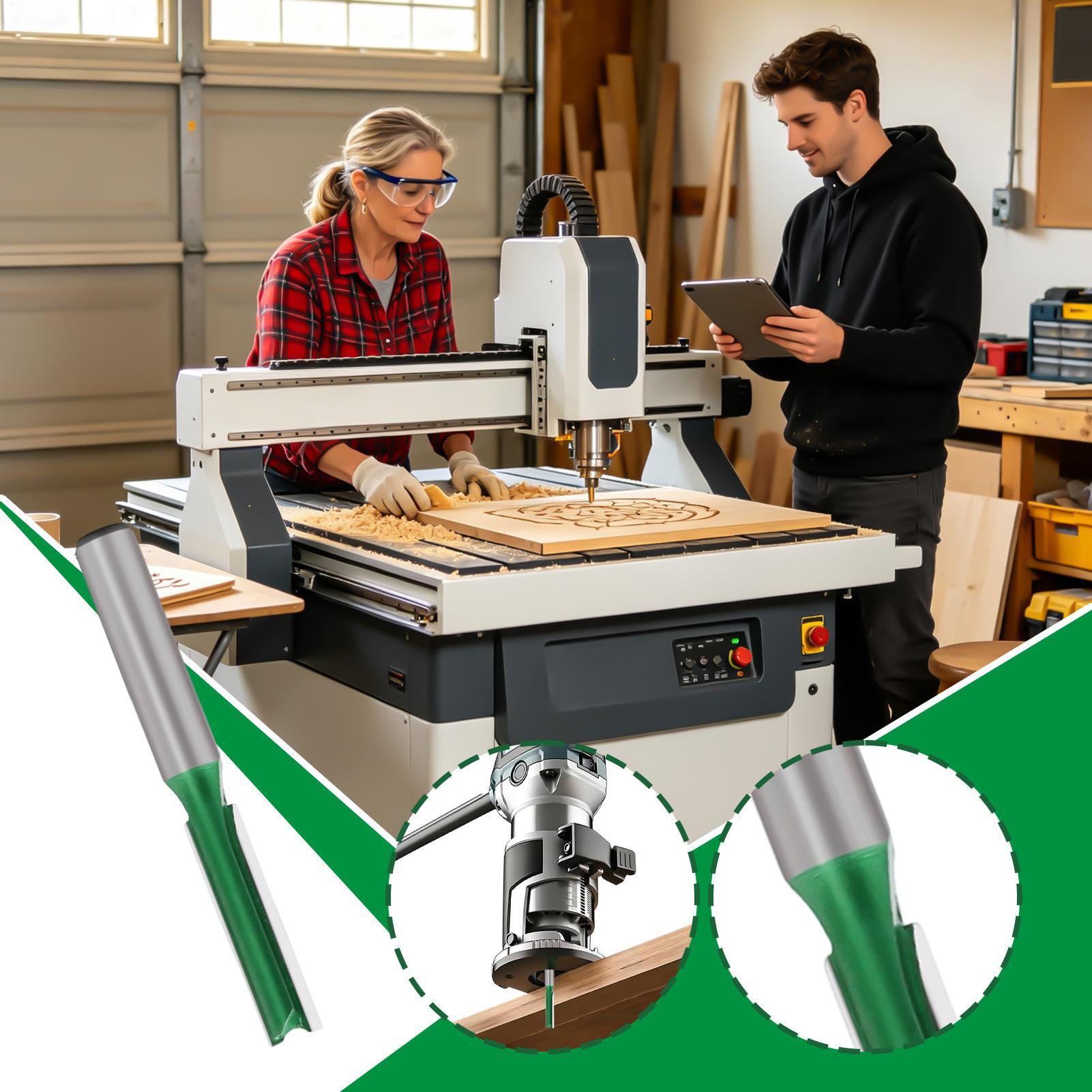 Fresa Reta de 8mm com Haste pa - Woodworking Groove avaliação e preço