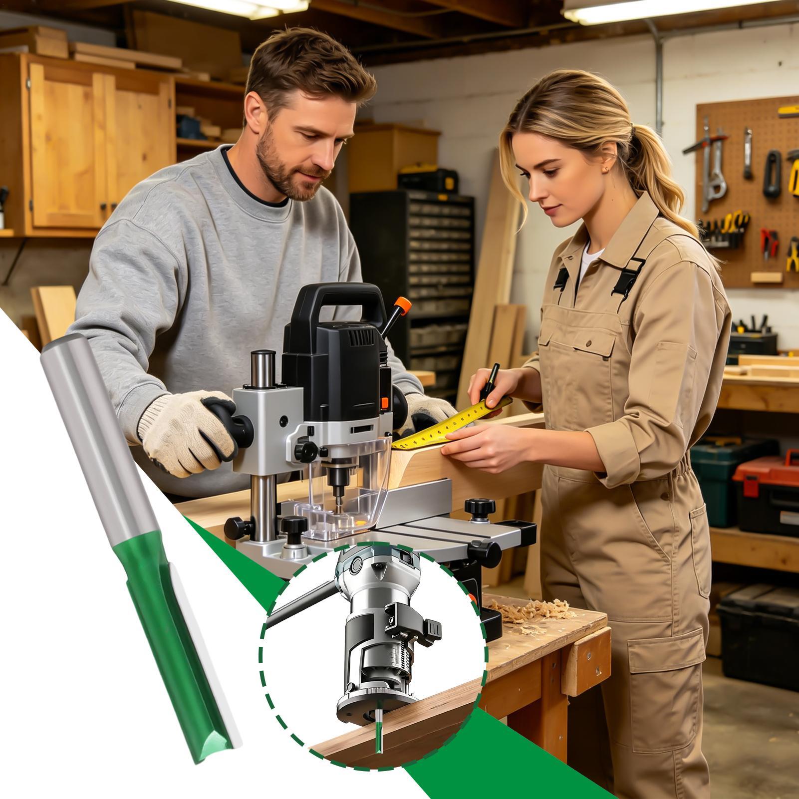 Fresa Reta de 8mm com Haste pa - Woodworking Groove avaliação e preço