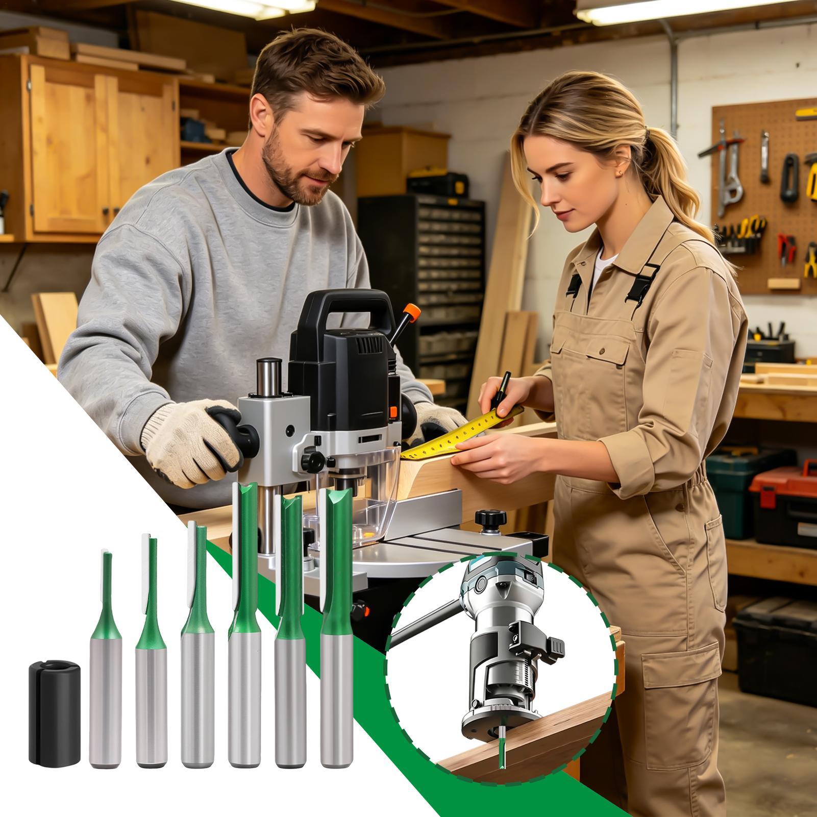 Fresa Reta de 8mm com Haste pa - Woodworking Groove avaliação e preço