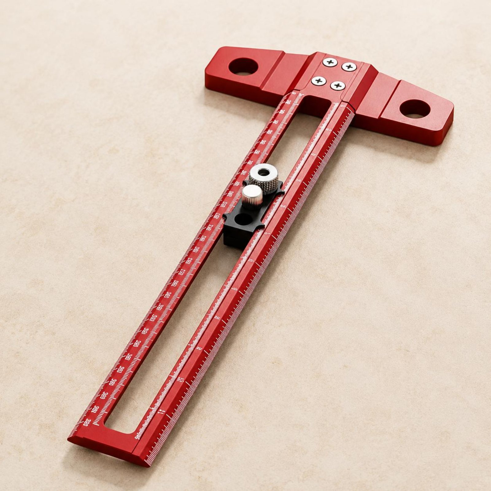 Régua T com Guia para Furos, R - Woodworking Workshop Design avaliação e preço