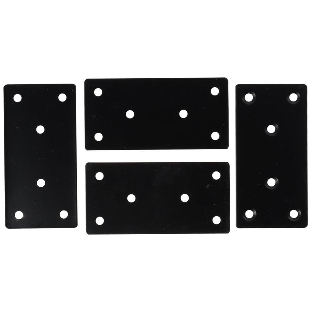 Placa de remendar plana preta, - Woodworking X Brace avaliação e preço