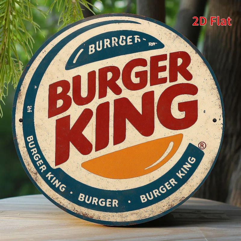 Logotipo Burger King Retro de  - Woodworking Logos avaliação e preço