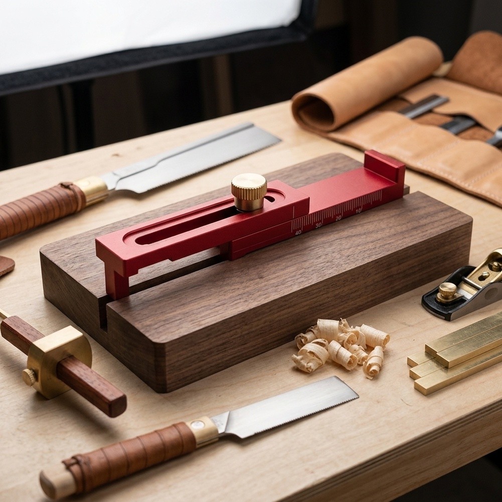 Medidor de Espessura de Lâmina - Woodworking Kerf avaliação e preço