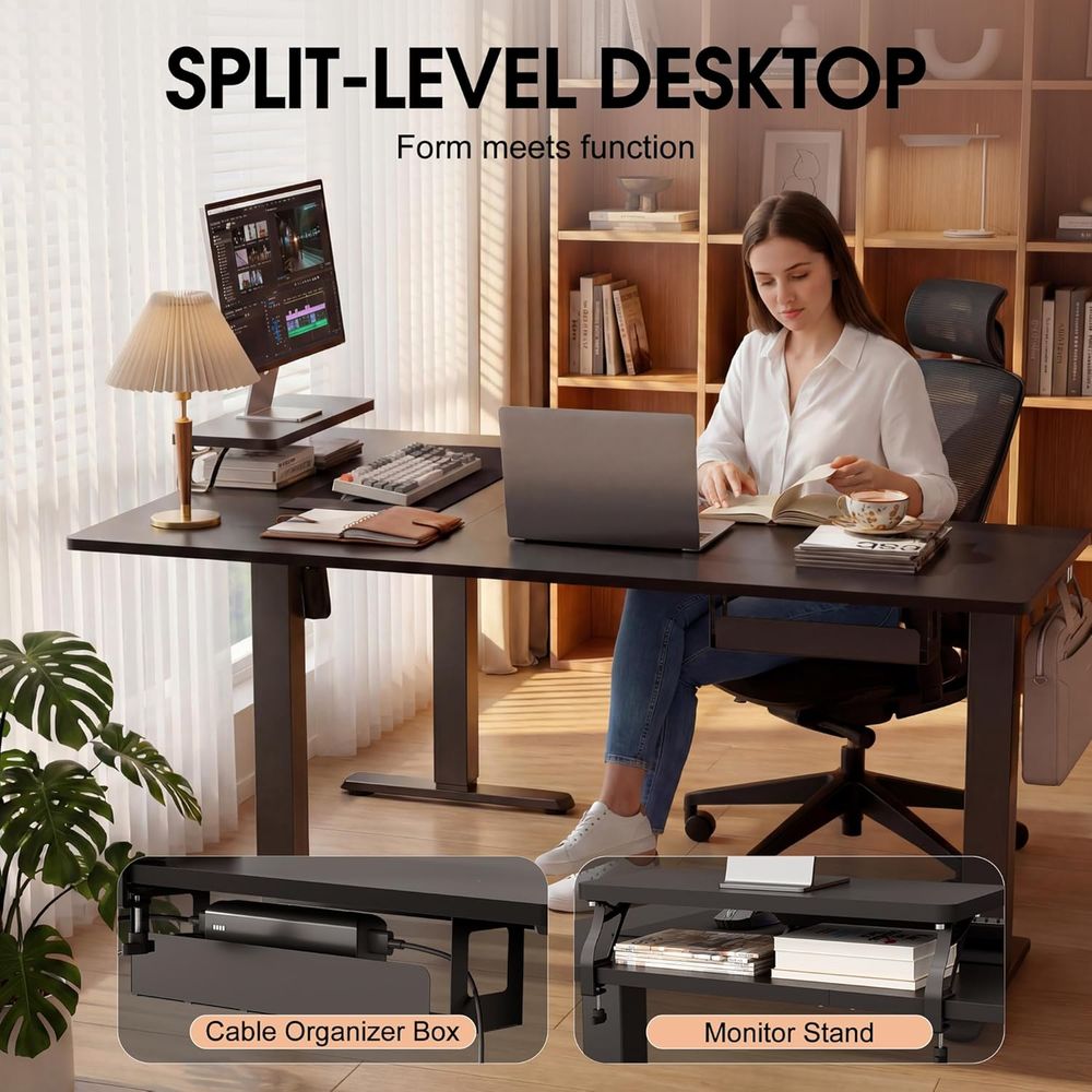 Mesa Elétrica em L com Altura  - Woodworking Or Woodworking avaliação e preço
