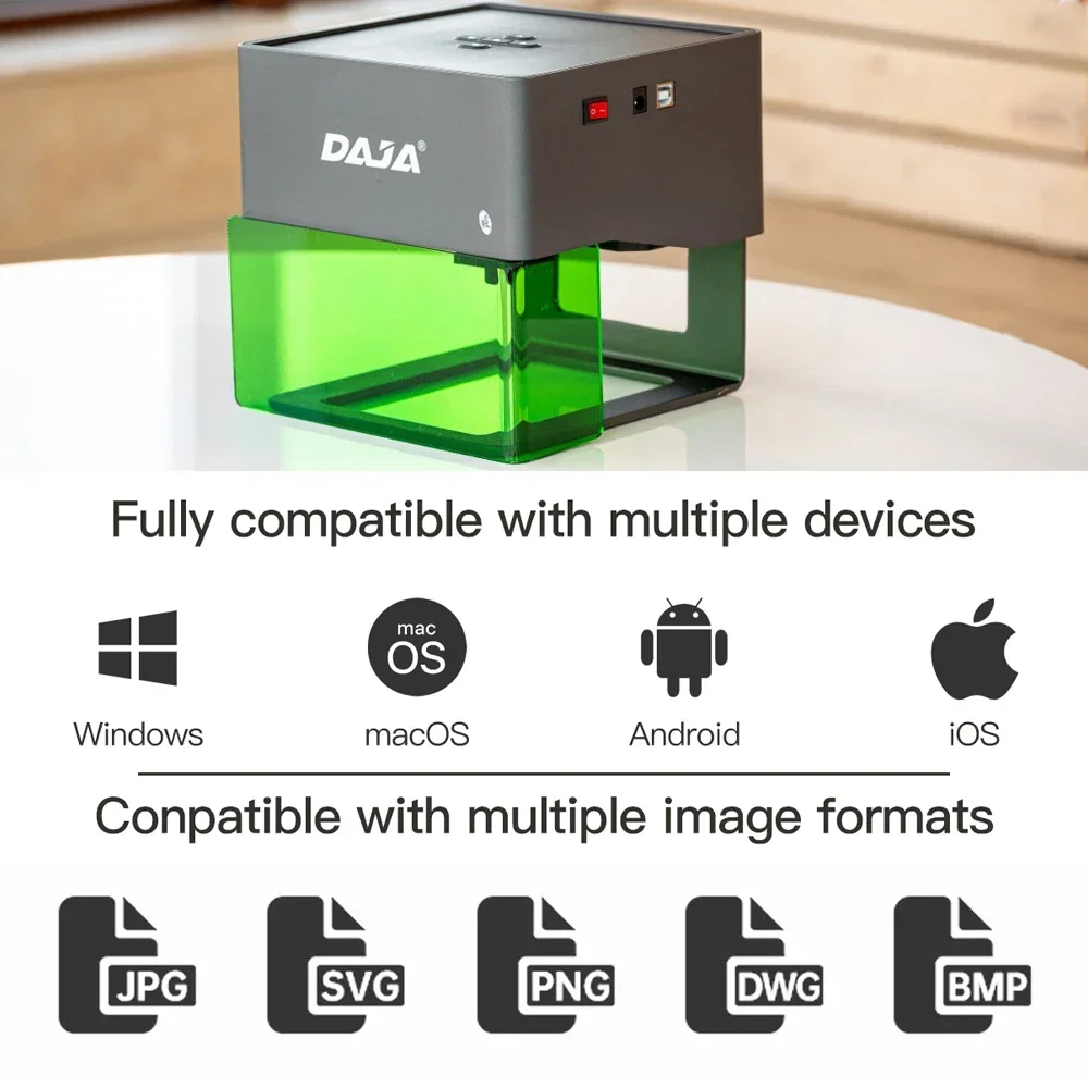 Daja gravador a laser cnc diy  - Woodworking Logos avaliação e preço
