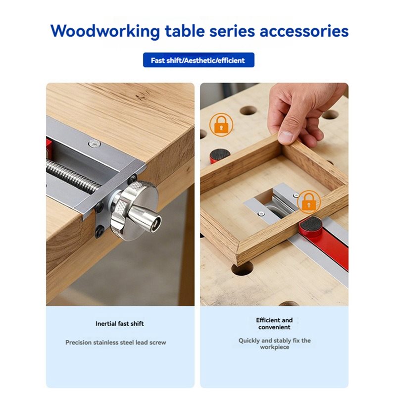 Morsa de Inércia de Liberação  - Woodworking Quick Release Vise avaliação e preço