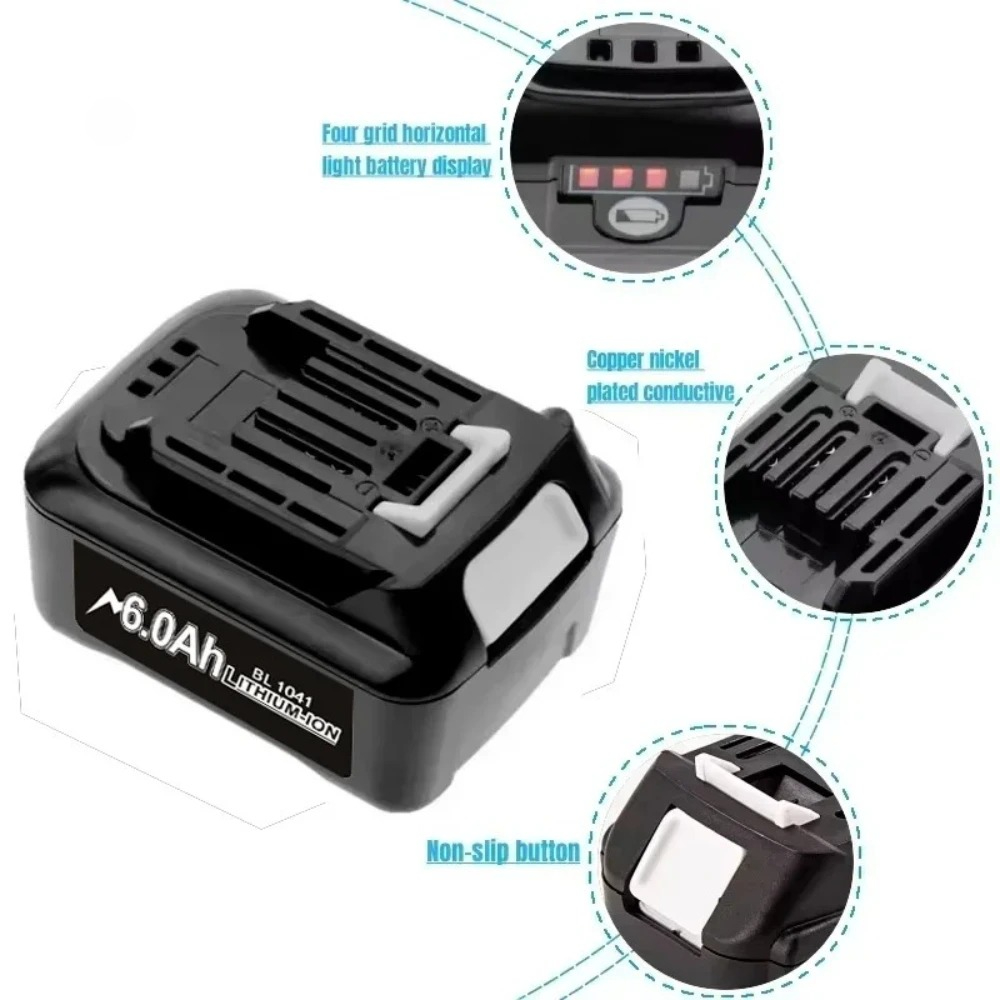 Bateria recarregável de íon-lí - Makita Drill Hp1640 avaliação e preço