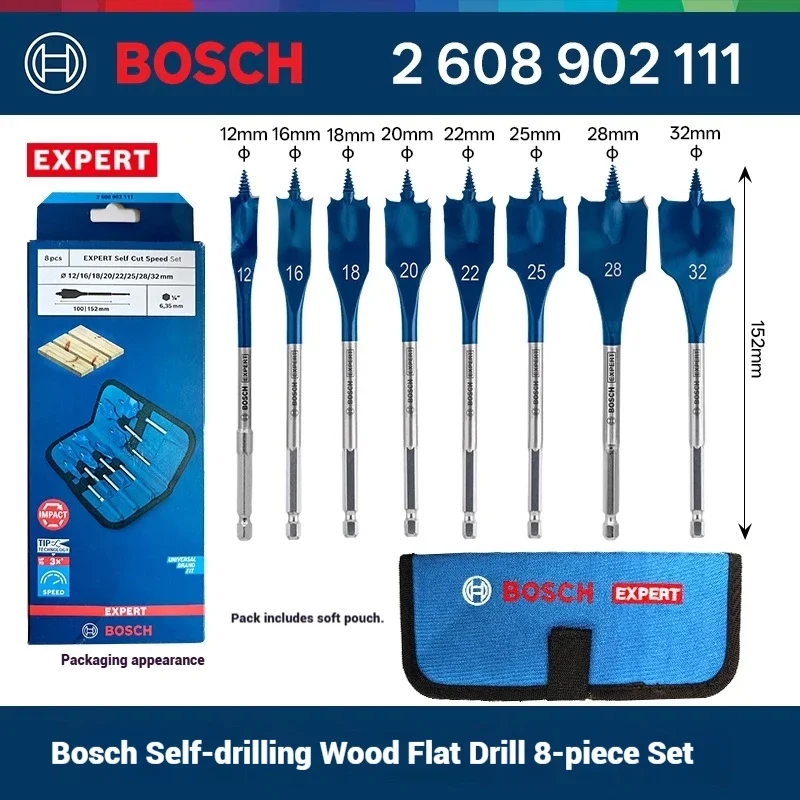 Conjunto de Brocas Bosch EXPER - Woodworking Groove avaliação e preço