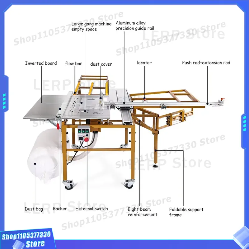 Serra de Mesa Deslizante Portá - Woodworking Workshop Design avaliação e preço